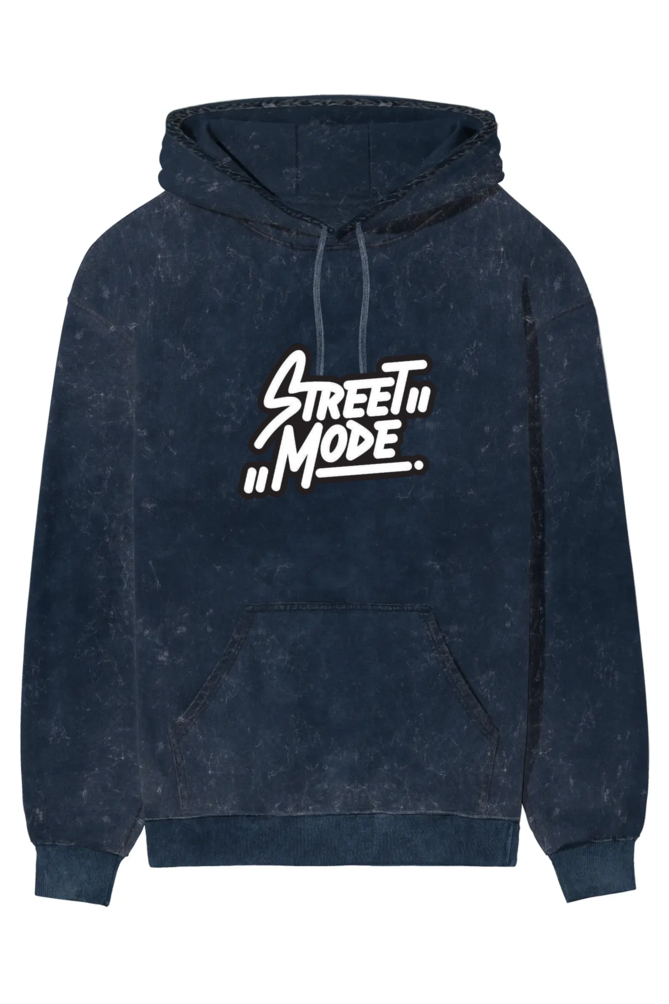 Orballo Acid Washed Hoodie Street Mode
