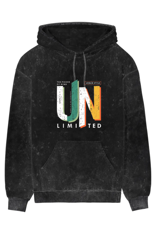 Orballo Acid Washed Hoodie Unlimited