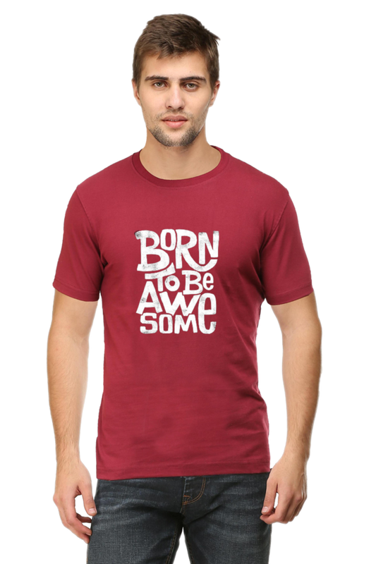 Orballo Classic Crew Neck Born To Be Awesome
