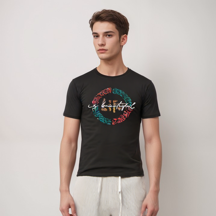 Orballo Classic Crew Neck  Life Is Beautiful