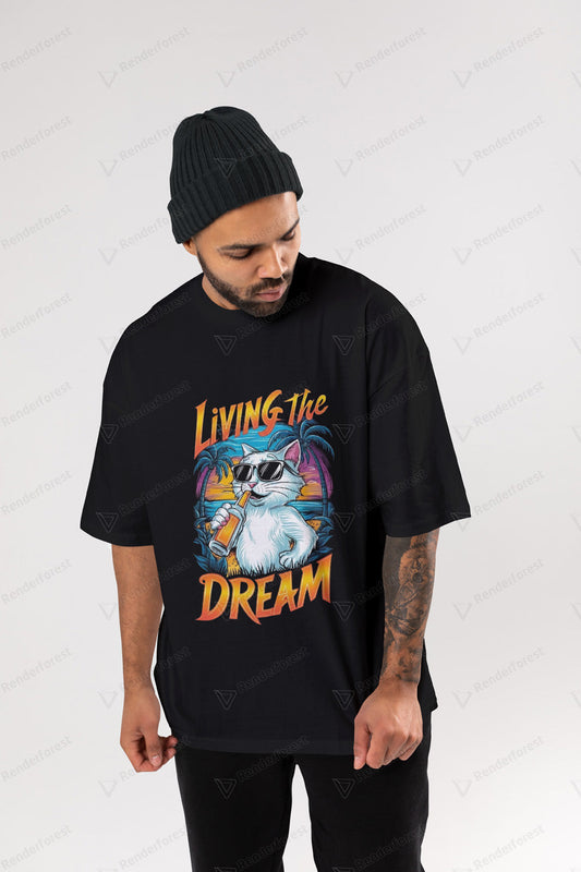 Orballo Classic Crew Neck Oversized Living The Dream