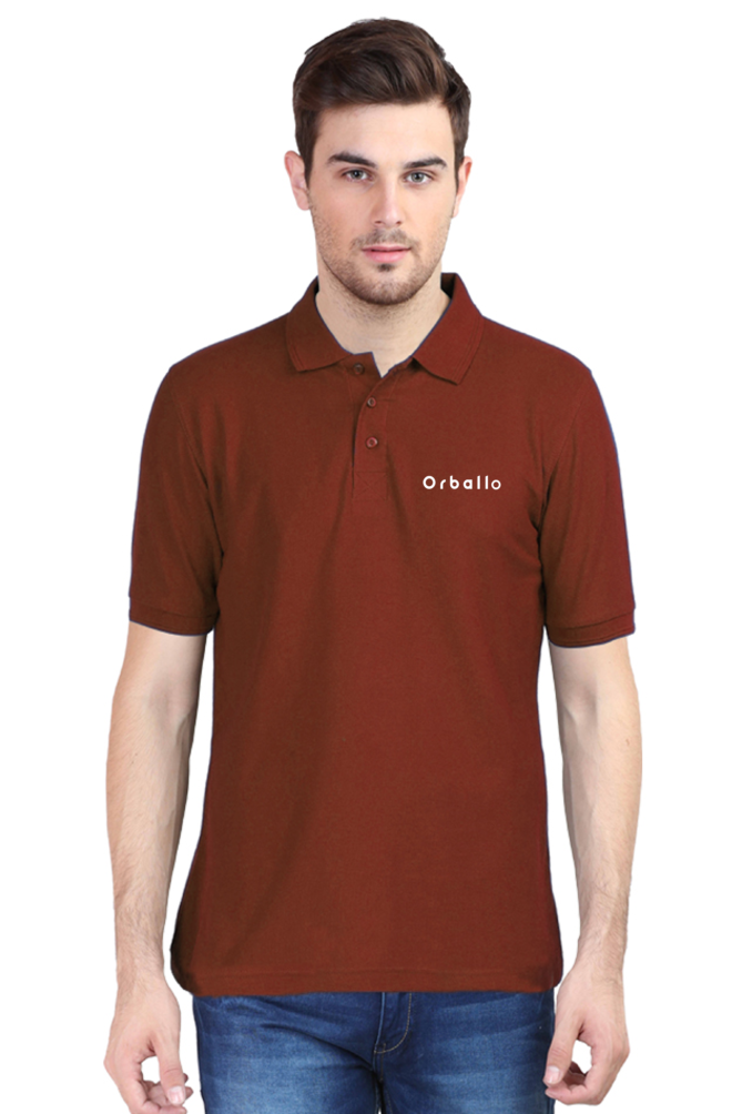 Orballo Classic Polo  Brick Red