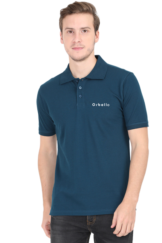 Orballo Classic Polo  Petrol Blue
