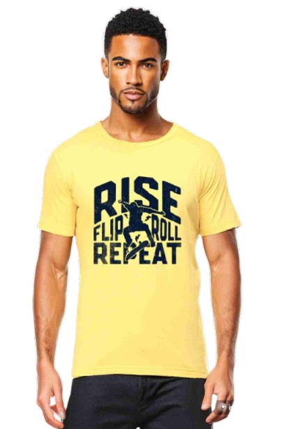 Orballo Classic Crew Neck Rise Flip Roll Repeat
