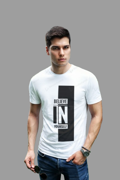 Orballo Classic Crew Neck Beleive In Yourself